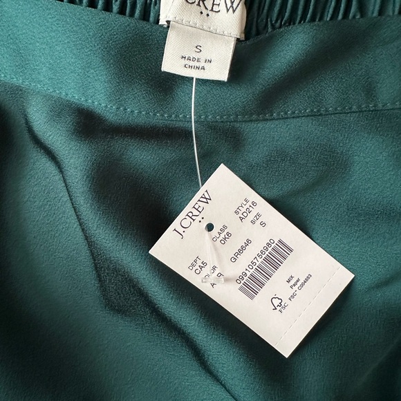 NWT Green midi skirt Jcrew Factory - Picture 5 of 6